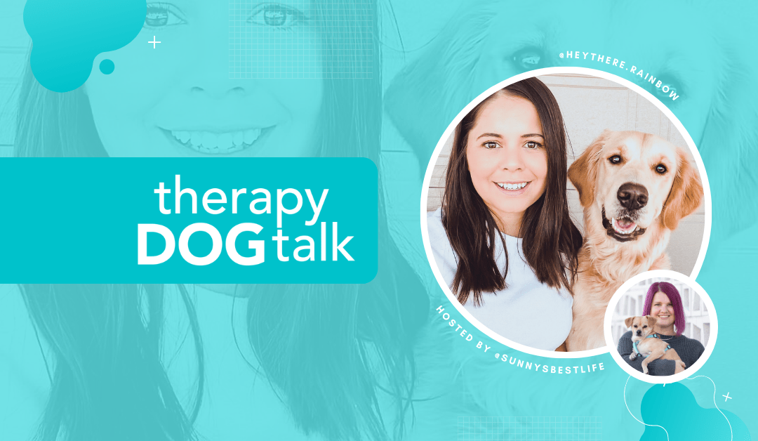 New Dallas Therapy Dog team Melissa and Rainbow