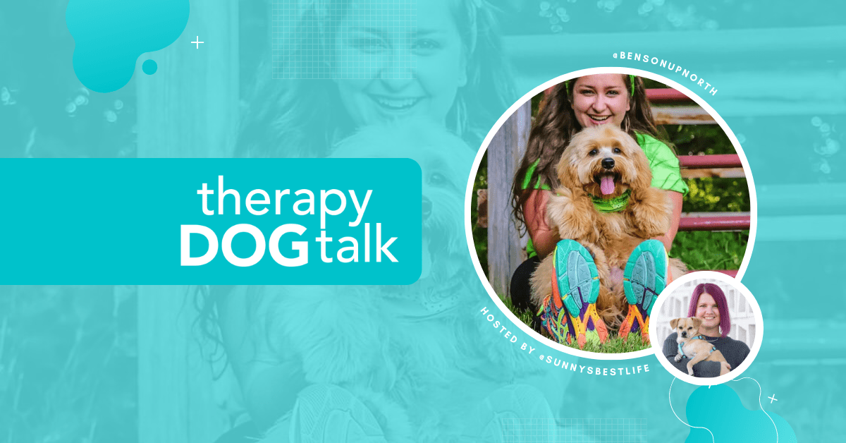 Taylor and her Therapy Dog in training Benson