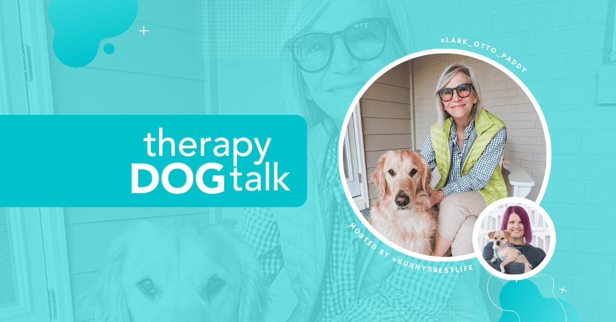 Kathie and Retired Guide Dog Otto