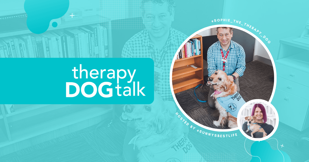 Australian Therapy Dog team Adam and Sophie