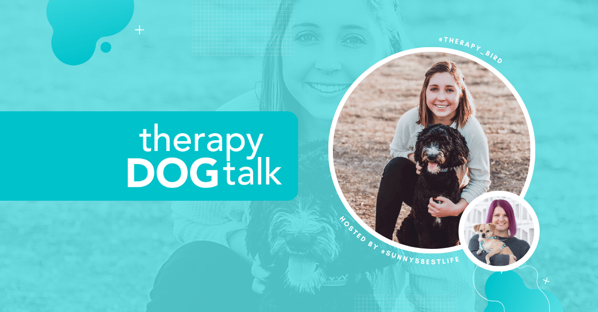 Lena and her First Responder Therapy Dog Birdie