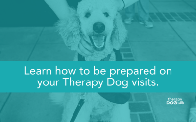 Packing for a Successful Therapy Dog Visit