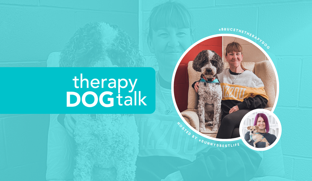 Therapy Dog Talk - Steph + Bruce