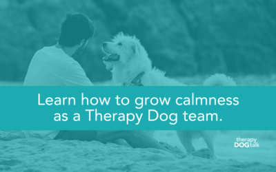 Building a Calmer Therapy Dog Team