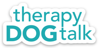 Therapy Dog Talk Stickers Therapy Dog Talk Stickers