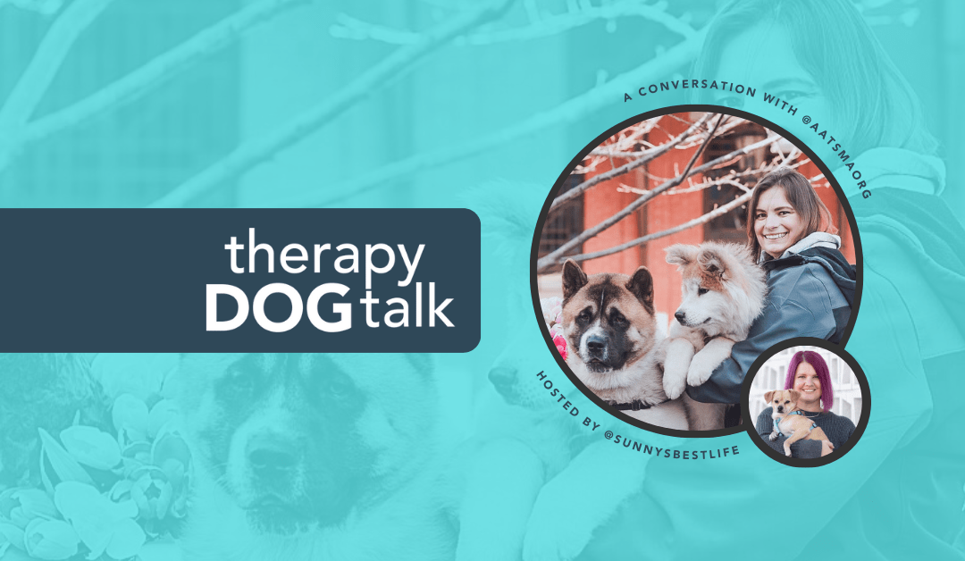 096 Kim Fontaine and her Akita Therapy Dogs Sherrie Rohde
